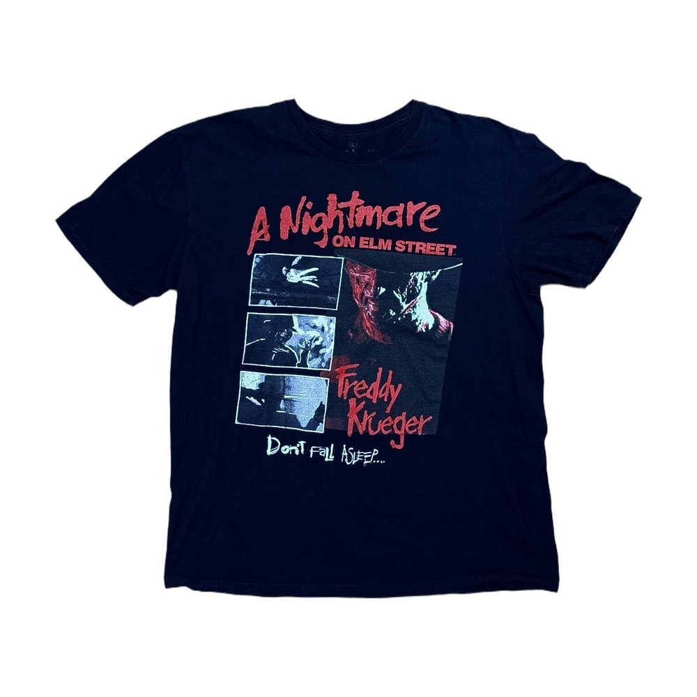 A Nightmare on Elm Street Halloween II T-Shirt Bundle Mens L Black Excellent